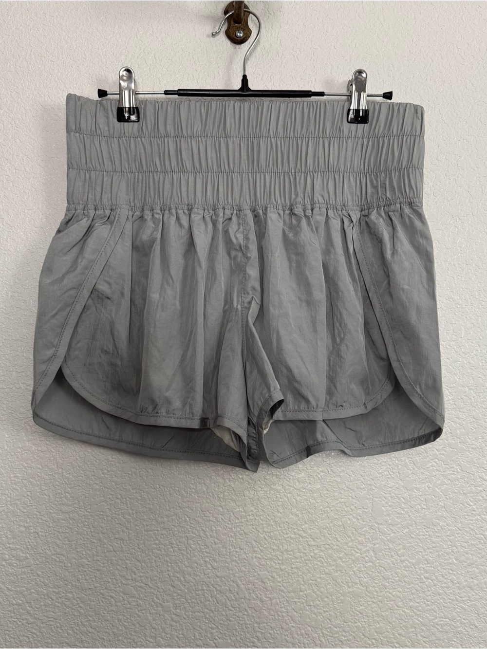 Free People Movement The Way Home Shorts in Gray Large